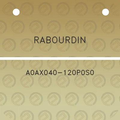 rabourdin-a0ax040-120p0s0
