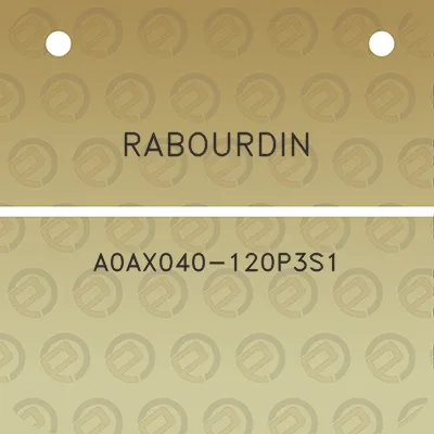 rabourdin-a0ax040-120p3s1