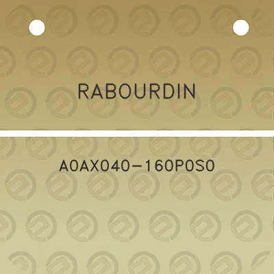 rabourdin-a0ax040-160p0s0