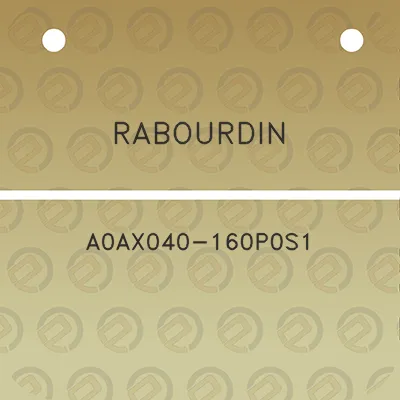 rabourdin-a0ax040-160p0s1