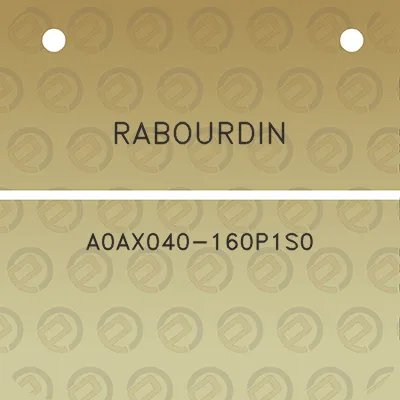 rabourdin-a0ax040-160p1s0