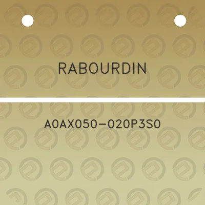 rabourdin-a0ax050-020p3s0