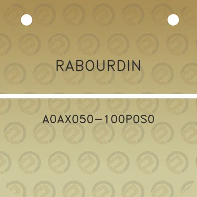 rabourdin-a0ax050-100p0s0