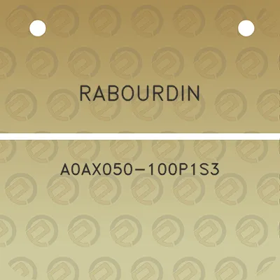 rabourdin-a0ax050-100p1s3