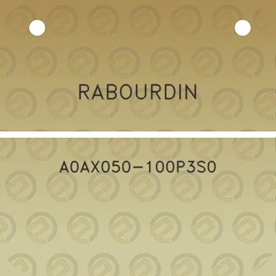 rabourdin-a0ax050-100p3s0