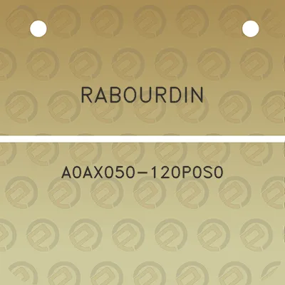 rabourdin-a0ax050-120p0s0