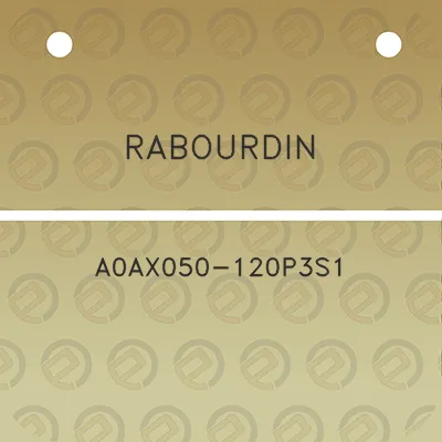 rabourdin-a0ax050-120p3s1