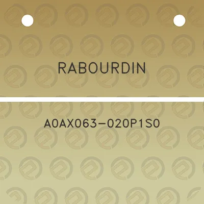 rabourdin-a0ax063-020p1s0