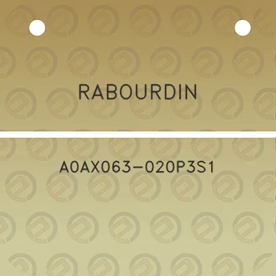 rabourdin-a0ax063-020p3s1