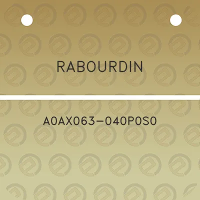 rabourdin-a0ax063-040p0s0