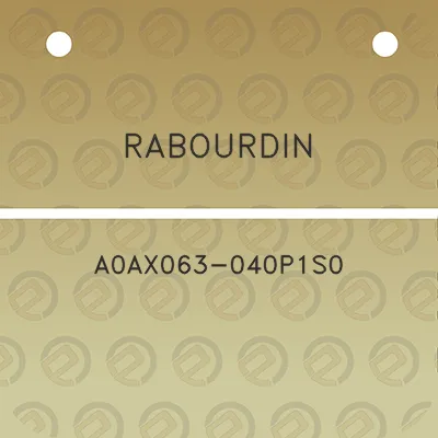 rabourdin-a0ax063-040p1s0