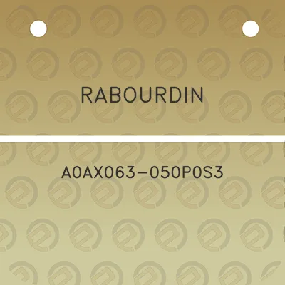 rabourdin-a0ax063-050p0s3