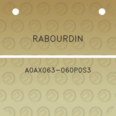 rabourdin-a0ax063-060p0s3