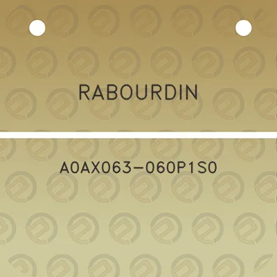 rabourdin-a0ax063-060p1s0