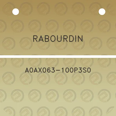 rabourdin-a0ax063-100p3s0