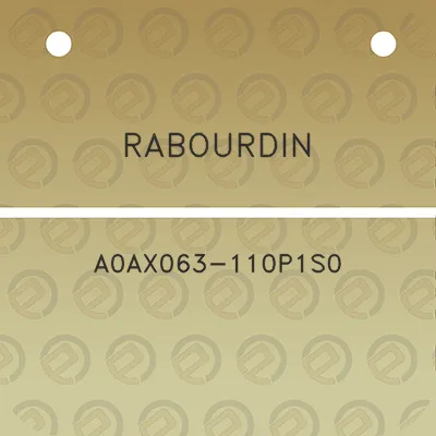 rabourdin-a0ax063-110p1s0