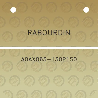 rabourdin-a0ax063-130p1s0