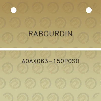 rabourdin-a0ax063-150p0s0