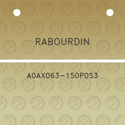 rabourdin-a0ax063-150p0s3