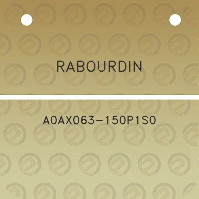 rabourdin-a0ax063-150p1s0