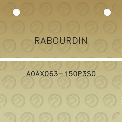 rabourdin-a0ax063-150p3s0