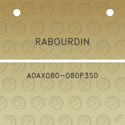 rabourdin-a0ax080-080p3s0