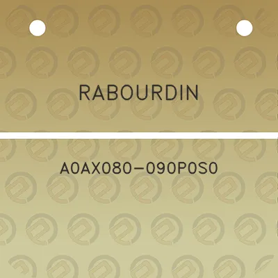 rabourdin-a0ax080-090p0s0