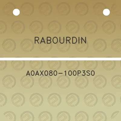 rabourdin-a0ax080-100p3s0