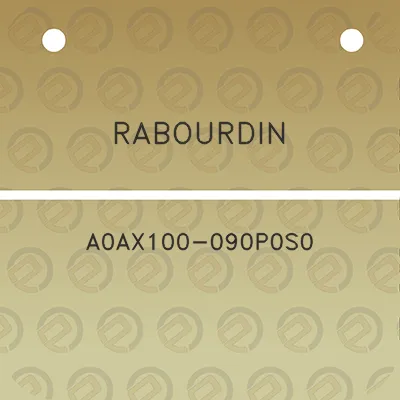 rabourdin-a0ax100-090p0s0