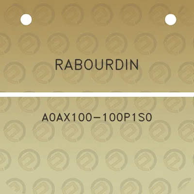 rabourdin-a0ax100-100p1s0