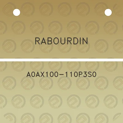 rabourdin-a0ax100-110p3s0