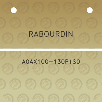 rabourdin-a0ax100-130p1s0