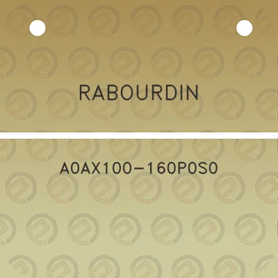 rabourdin-a0ax100-160p0s0