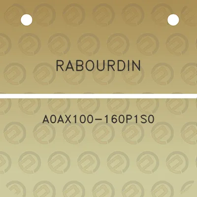 rabourdin-a0ax100-160p1s0