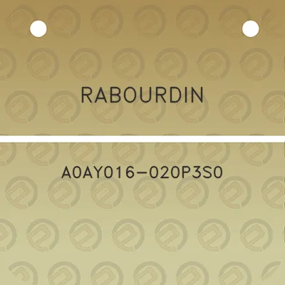 rabourdin-a0ay016-020p3s0