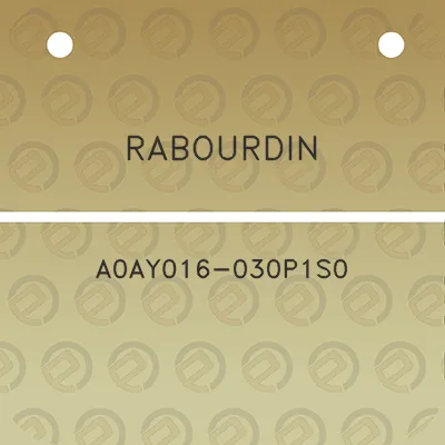 rabourdin-a0ay016-030p1s0