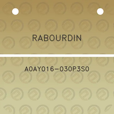 rabourdin-a0ay016-030p3s0