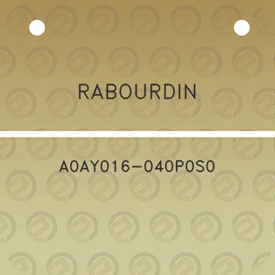 rabourdin-a0ay016-040p0s0