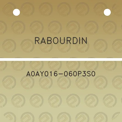 rabourdin-a0ay016-060p3s0