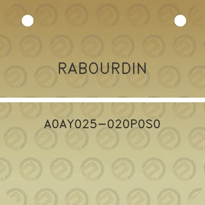 rabourdin-a0ay025-020p0s0