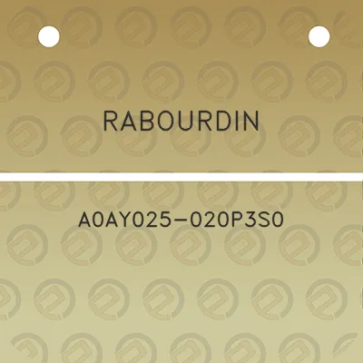 rabourdin-a0ay025-020p3s0