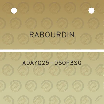 rabourdin-a0ay025-050p3s0