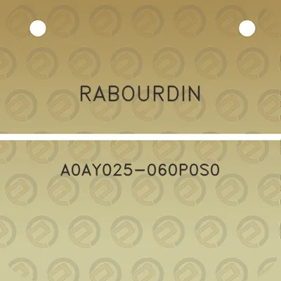 rabourdin-a0ay025-060p0s0