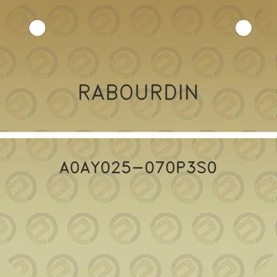 rabourdin-a0ay025-070p3s0