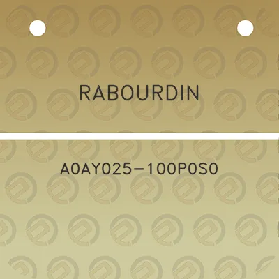 rabourdin-a0ay025-100p0s0