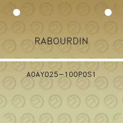 rabourdin-a0ay025-100p0s1