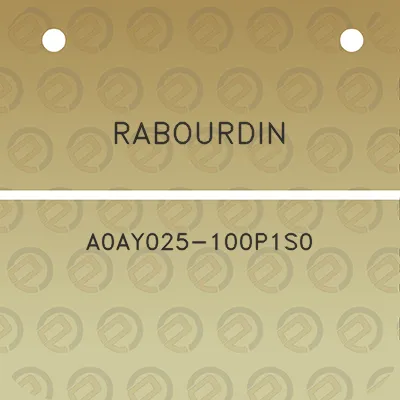 rabourdin-a0ay025-100p1s0