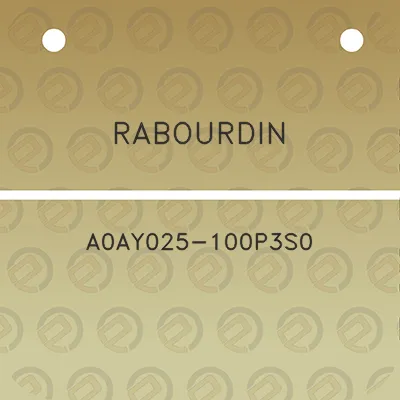 rabourdin-a0ay025-100p3s0