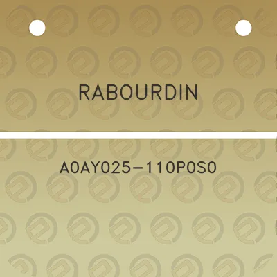 rabourdin-a0ay025-110p0s0