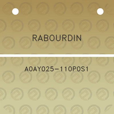 rabourdin-a0ay025-110p0s1